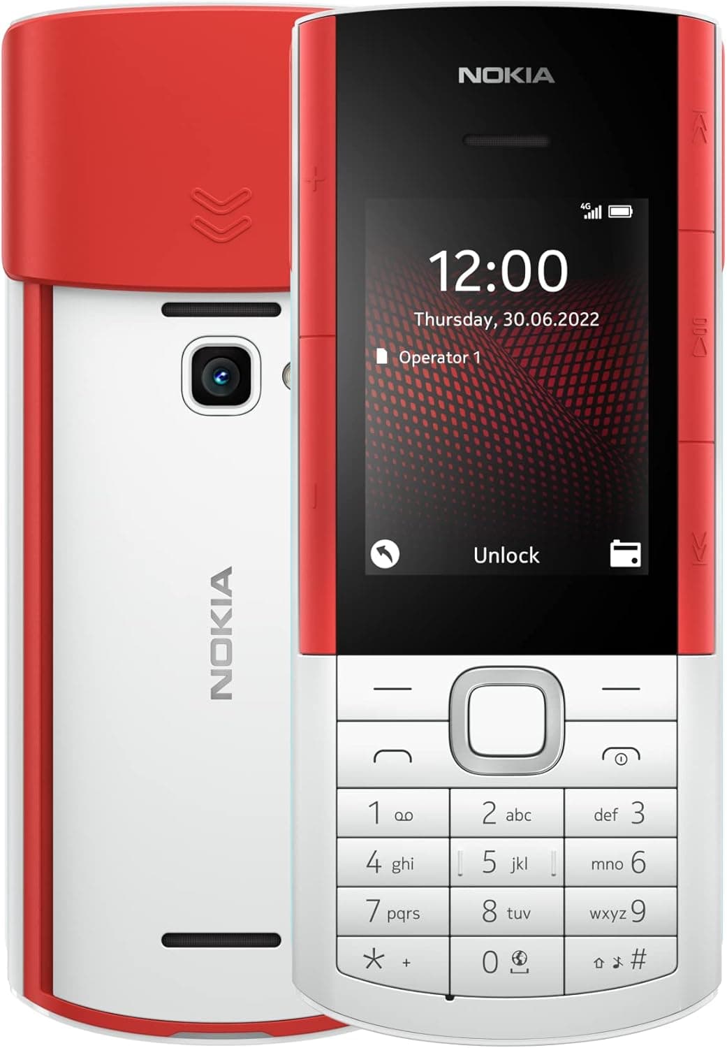 Nokia 5710 XA Dual-SIM , White Red