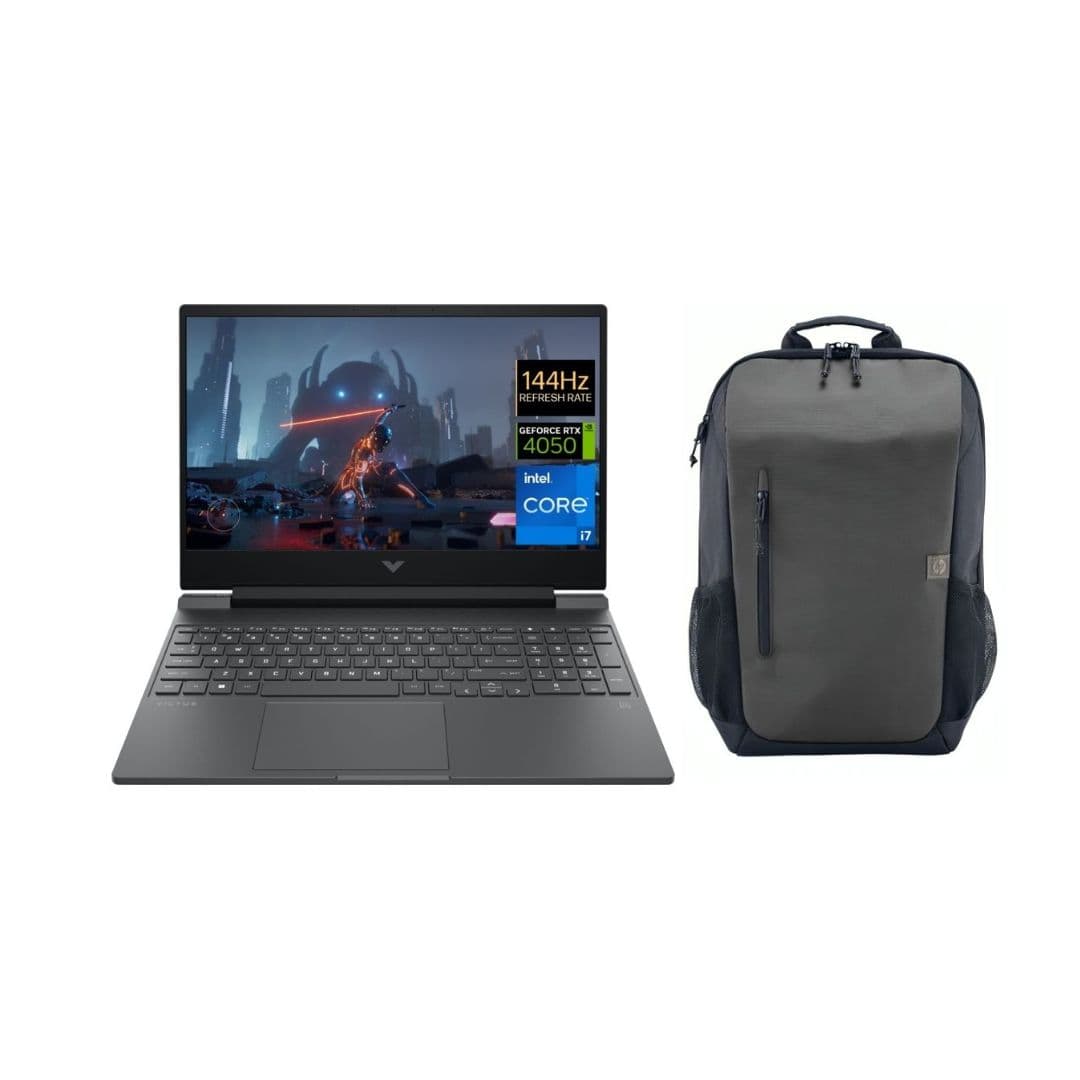 Hp Victus fa1111ne ,Intel Core i7-13700H 15.6 Inch ,512 GB ,16 GB ,NVIDIA GeForce RTX 4050 ,Windows 11 - Mica Silver
