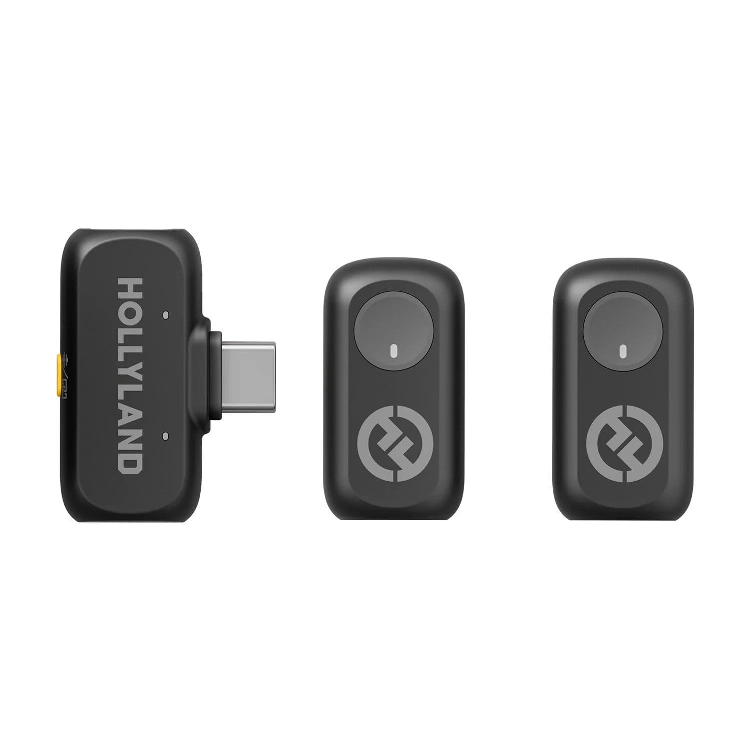 Hollyland Lark A1 Mini Duo Wireless Microphone , Space Gray