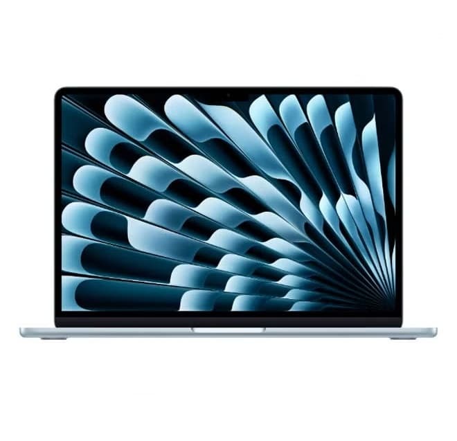 Apple MacBook Air 2025 MC6T4 ,Apple M4 chip with 10-core CPU 13 Inch ,256 GB ,16 GB ,Apple 8-core GPU ,macOS - Sky Blue