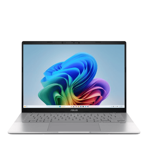 Asus Vivobook S14 S3407QA-SF067W Laptop ,Qualcomm Snapdragon X1 26100 14 Inch ,512 GB SSD ,16 GB ,Qualcomm Adreno ,Windows 11 - Cool Silver