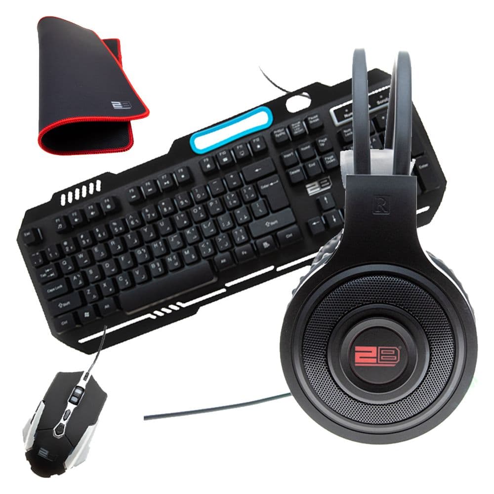 2B 4 in 1 Gaming Combo- KB344