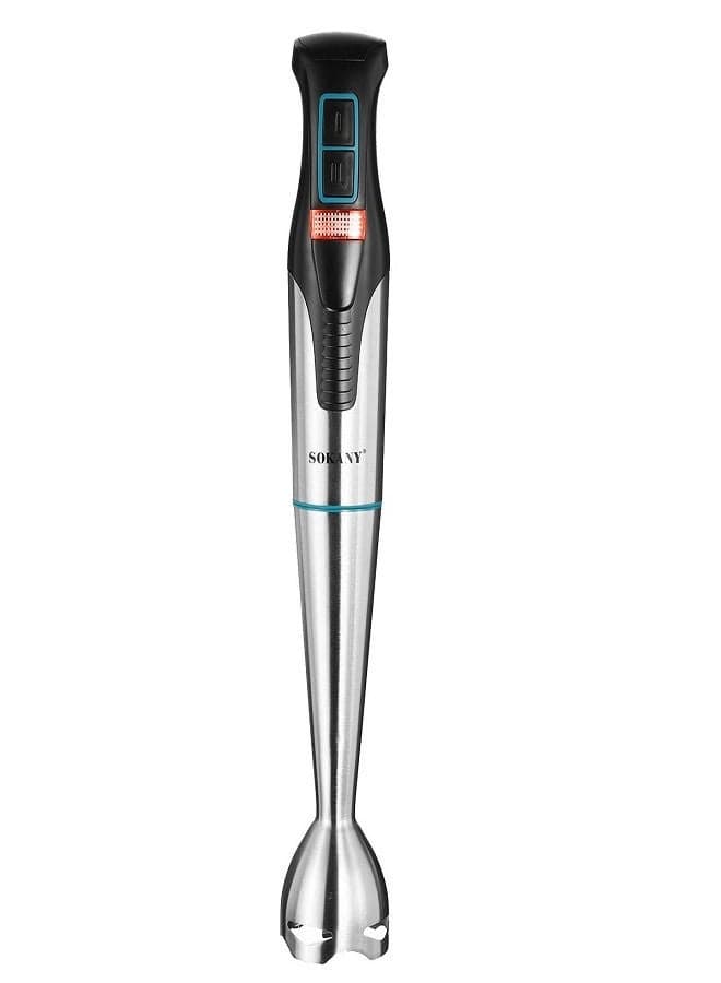 Sokany Hand Blender 1200 Watt Black Silver - SK-758