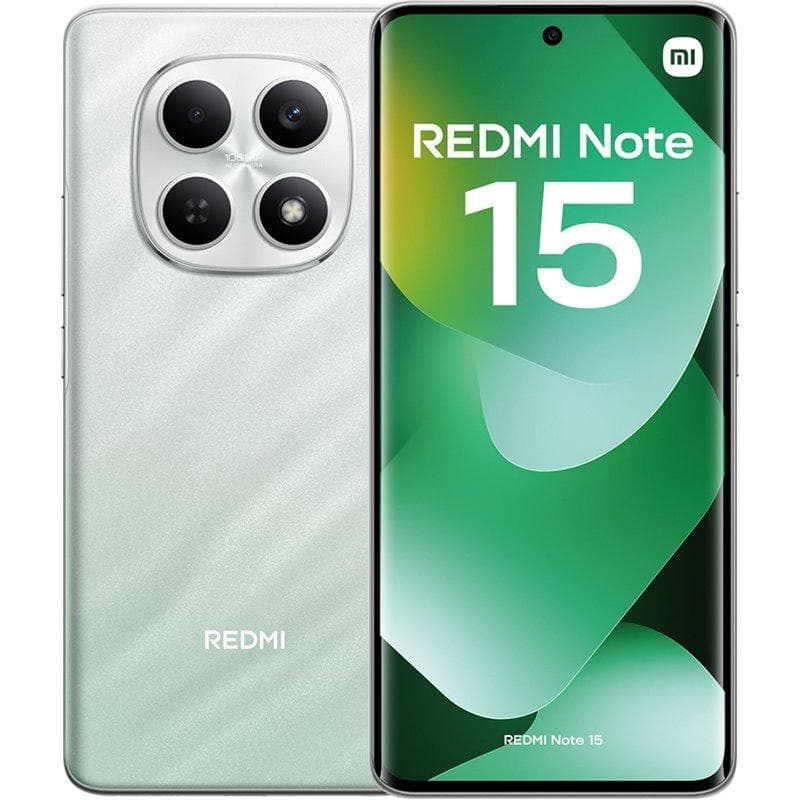 Xiaomi Redmi Note 15 , 256 GB , 8 GB , 4G , Dual-SIM - Forest Green