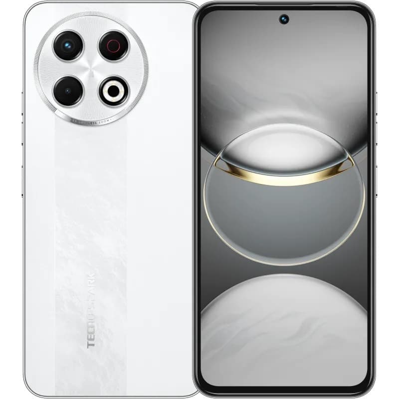 Tecno Spark 30 Pro , 256 GB , 8 GB , 4G LTE , Dual-SIM - Arctic Glow