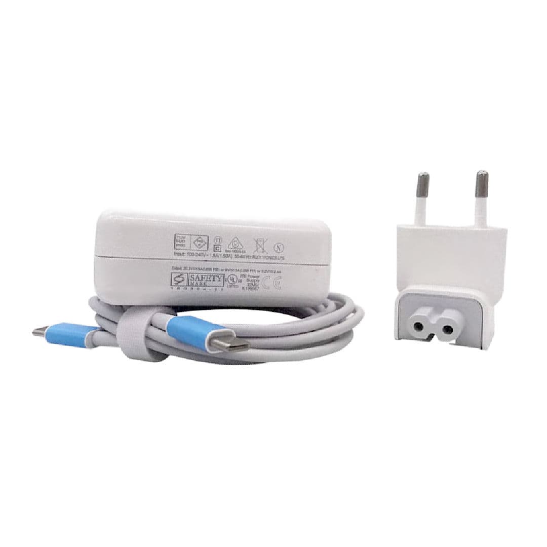 Generic Laptop Charger for Apple MacBook , 61 Watt , White