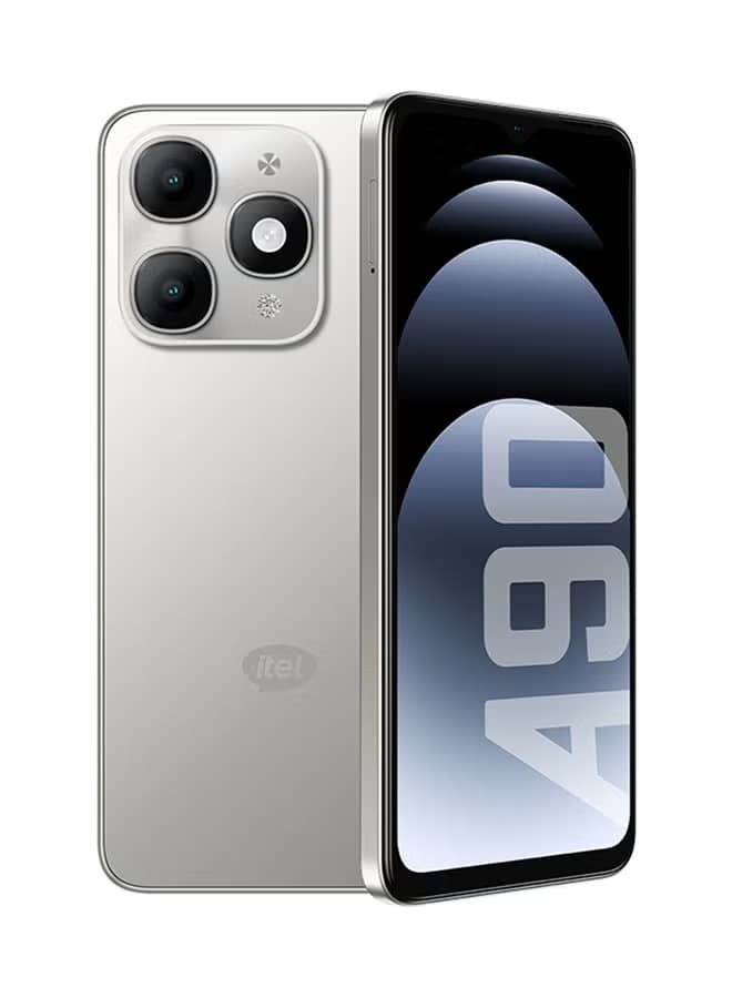 Itel A90 , 128 GB , 3 GB , 4G , Dual-SIM - Space Titanium