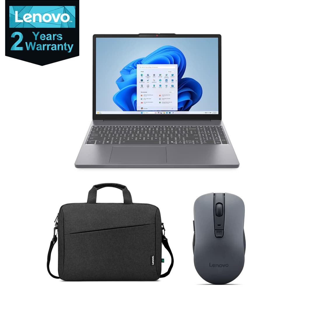 Lenovo IdeaPad Slim 3 15IRH10 - 83K100F0ED Laptop ,Intel Core i7-13620H 15.3 Inch ,512 GB SSD ,16 GB ,Intel UHD Graphics ,FreeDos - Luna Grey