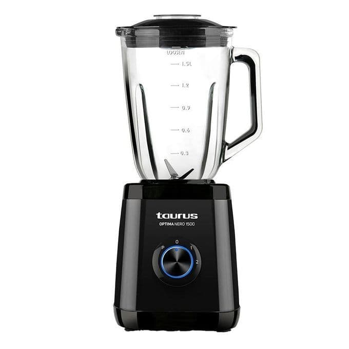 Taurus Optima Countertop Blender 1.5 Liter 1500 Watt Black