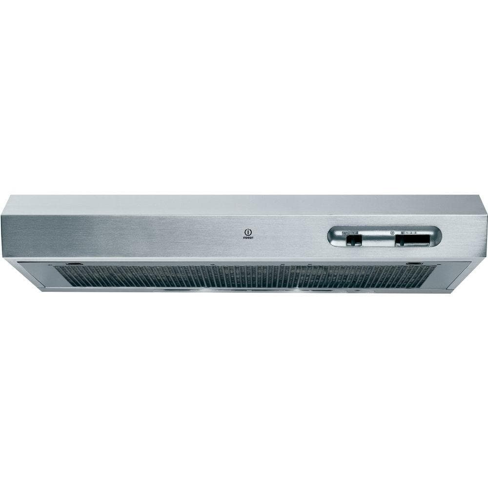 Indesit Built-In Flat Hood , 90 Centimeter , Silver - ISLK 96 LS X
