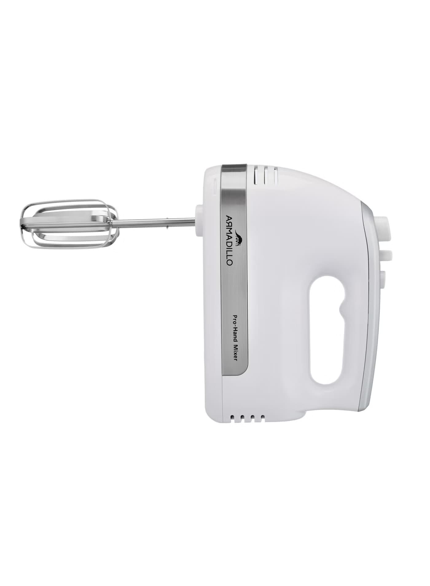 Armadillo Hand Mixer 500 Watt White - ARM-SDA-HMIX
