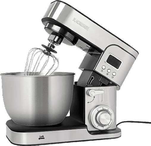 Black And White Stand Mixer 12.5 Liter Silver - SV-1222