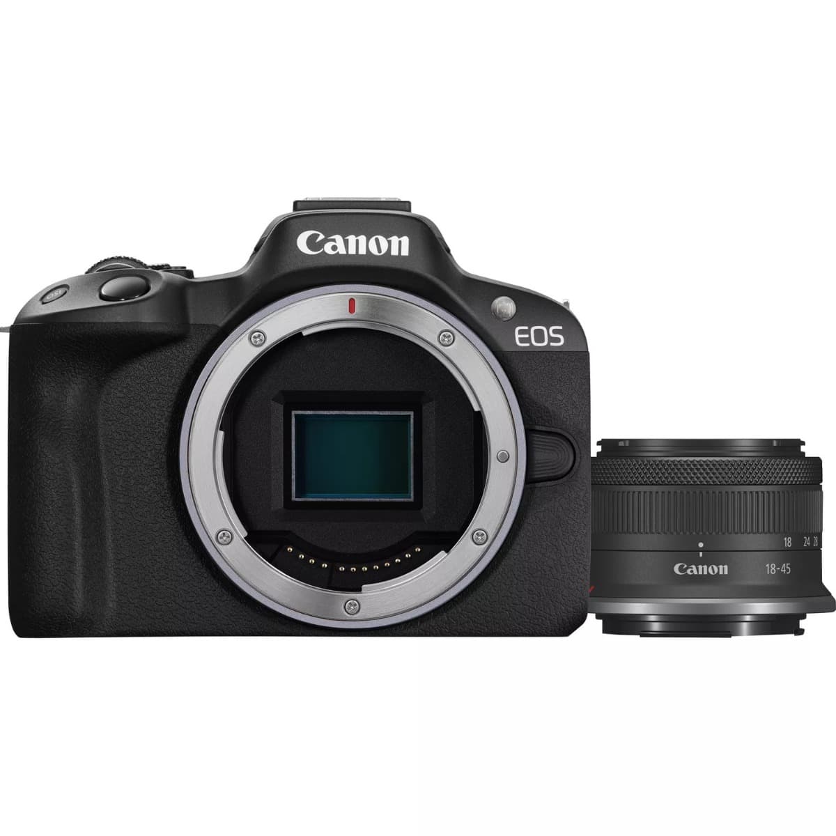 Canon EOS R50 Mirrorless Camera , 24.2 megapixels 18 - 45 mm , Black