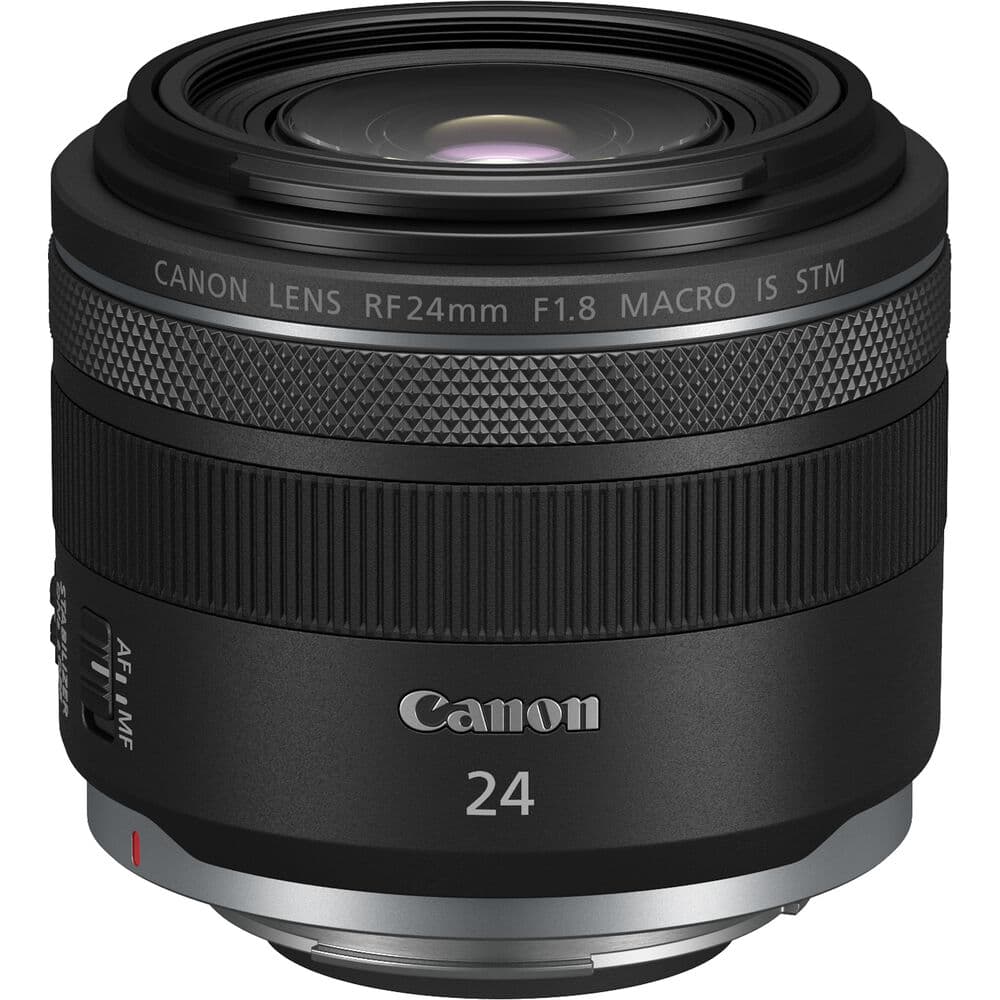 Canon Camera Lens , 24 mm for Canon RF Cameras , Black - ICS-237