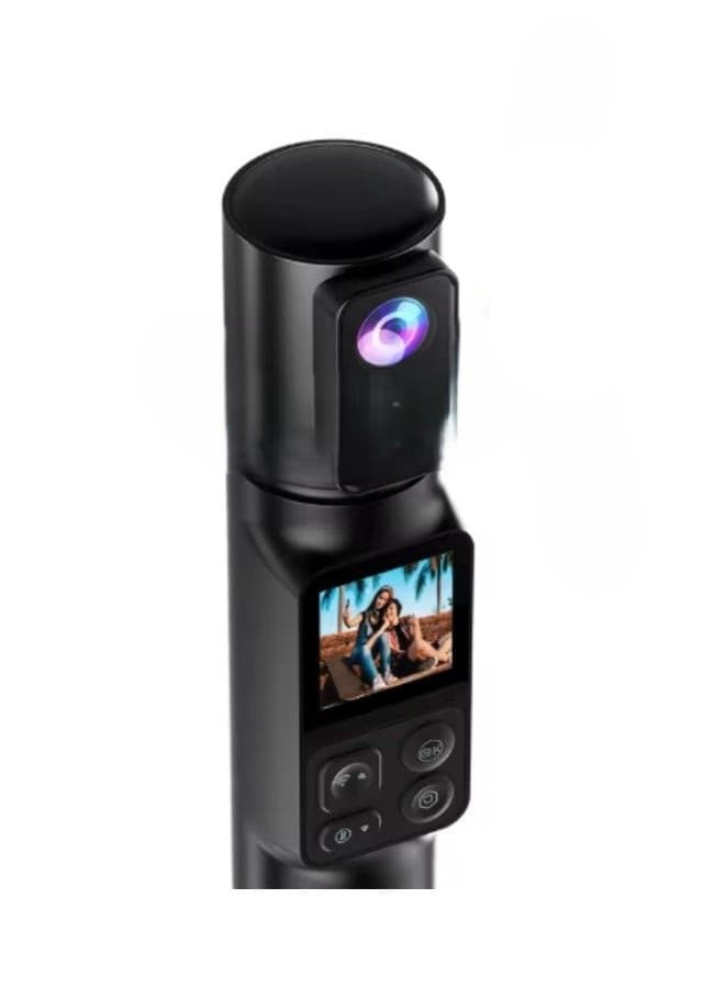 Ausek Handheld Action Camera , 50 megapixels , Black