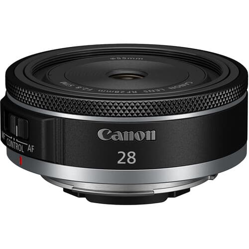 Canon Camera Lens , 28 mm for Canon RF Cameras , Black - ICS-265