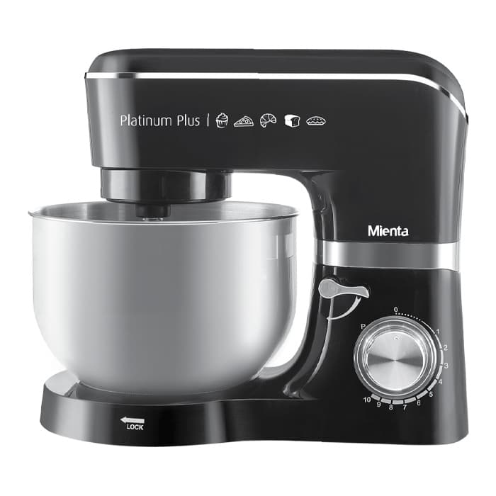Mienta Platinum Plus Stand Mixer 5.5 Liter Black - KM38332A