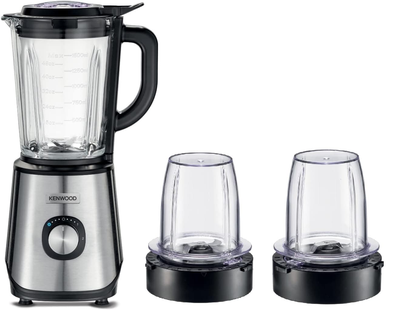 Kenwood Countertop Blender 2 Liter 1000 Watt Black - Blm45.72Ss