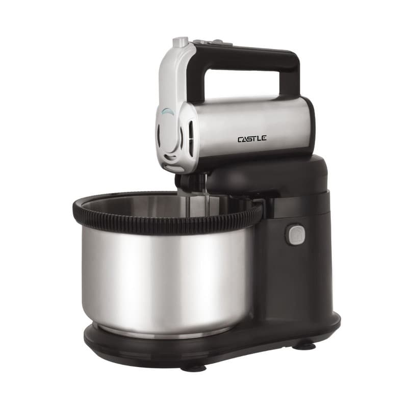 Castle Stand Mixer 4 Liter Black Silver - HMB7040