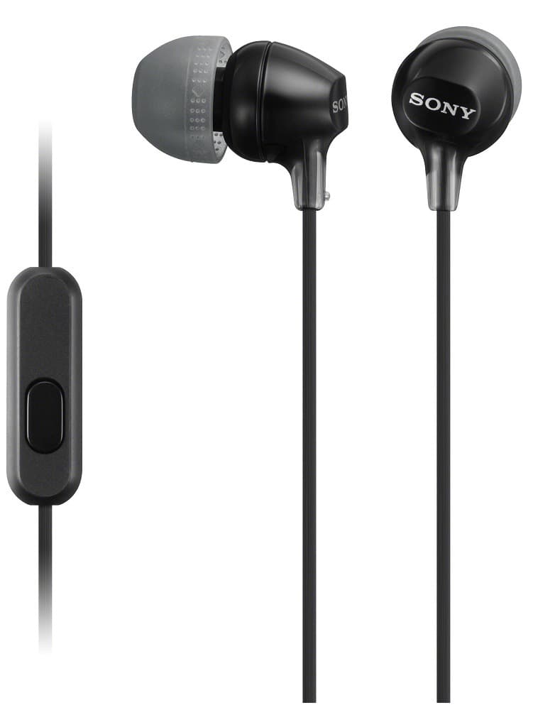 Sony , Black - MDR-EX15AP